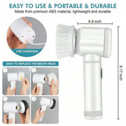 Bristavo SpinPro Compact Electric Scrubber